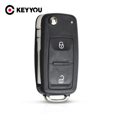 Keyyou Neue Taste Klapp Flip Remote Key Ersatz Fall Fob Shell F R Vw