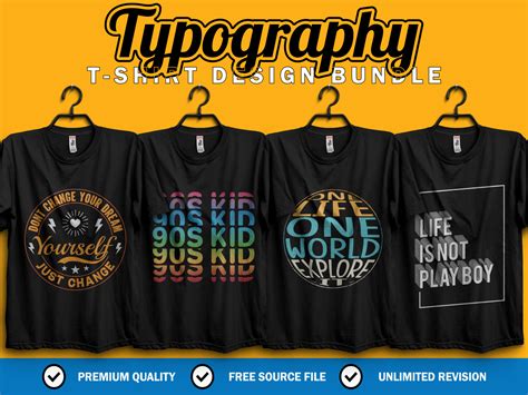 Modern Typography Tees Design By Najmul Hoque Shiblu On Dribbble