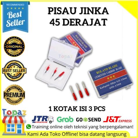 Jual Sale Diskon Mata Pisau Mesin Cutting Jinka Roland Blade