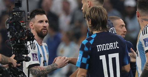 El Deseo De Luka Modric A Messi Tras Clasificar A La Final Del Mundial