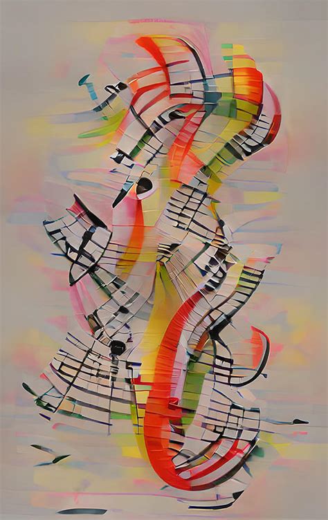 Dance Of Colors Abstract Composition Digital Art By Yuri Tomashevi