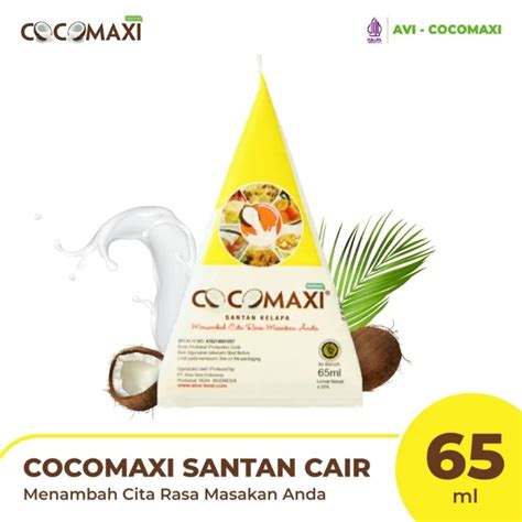 Cocomaxi Liquid Coconut Milk 65ml Shopee Malaysia