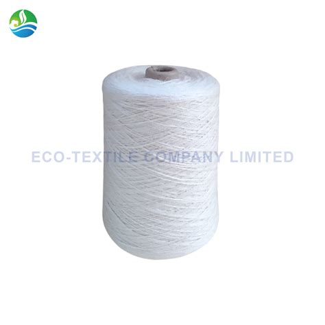 Undyed Luxurious Mulberry Silk Natural Ramie Fiber Blended Yarn China