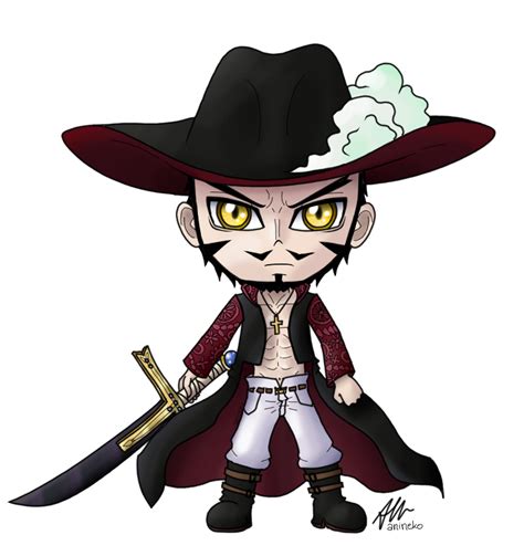 Dracule Mihawk - chibi by anineko on DeviantArt