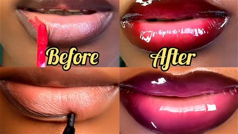 Bestglossy Nude Lip Tutoriallip Combo Youtuber Makeupforbeginners