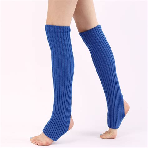 Gzwyht Leg Warmer Knee High Stockings Long Leg Warmer Womens Men 80s