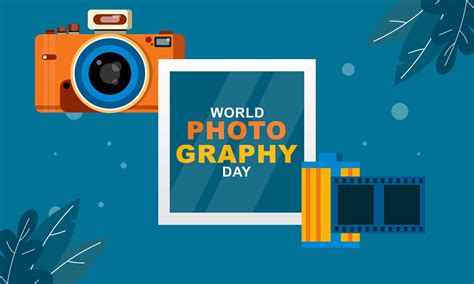 World photography day background vector 26110755 Vector Art at Vecteezy