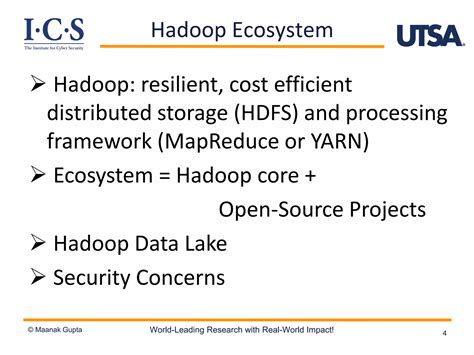 Multi Layer Authorization Framework For Hadoop Ecosystem Ppt