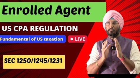 Us Taxation Sec Sec Sec I Us Cpa Regulation Akpis Cpa