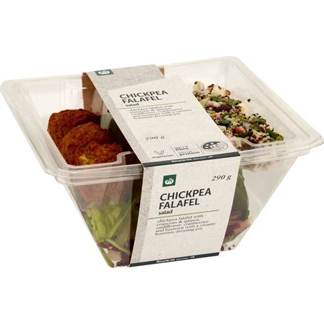 Woolworths Chickpea Falafel Salad 290g Woolworths