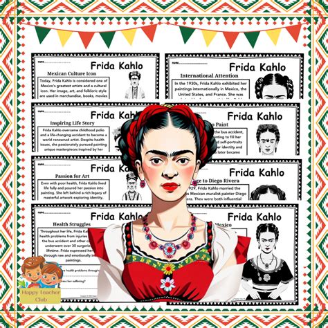 Hispanic Heritage Month Frida Kahlo Reading Comprehension Made By