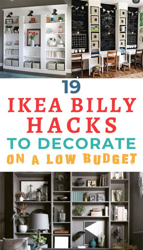 19 Ikea Billy Bookcase Hacks That Are Bold And Beautiful Artofit