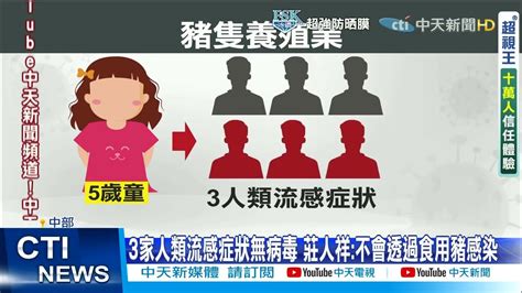 【每日必看】台灣首例 中部養豬戶5歲女童染h1n2v「豬流感」 Ctinews 20210608 Youtube