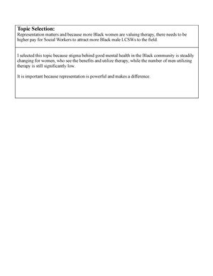 Unv Rs T Social Work Disposition Worksheet Unv Topic