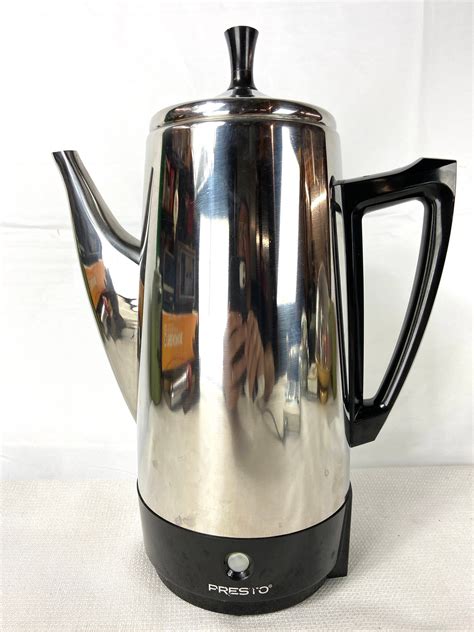 Presto 12 cup Electric Coffee Percolator Model 0281105 Series 3515 by