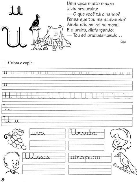 Atividades Aprender Escrever Com Letra Cursiva Alfabetização Infantil Atividades I