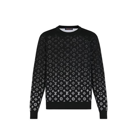 Lvse Monogram Degrade Crewneck Men Ready To Wear Louis Vuitton