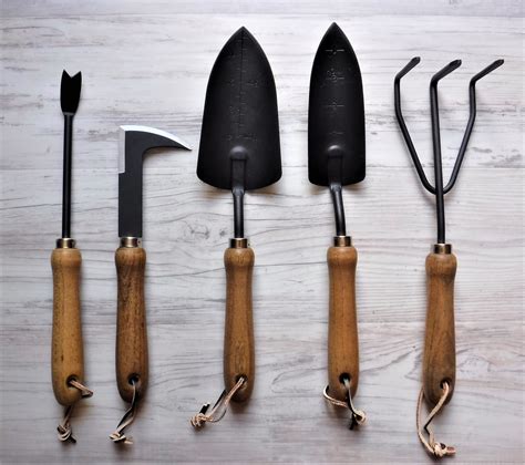 Essential Garden Tools Gift Set With Solid Wooden Handles and - Etsy UK