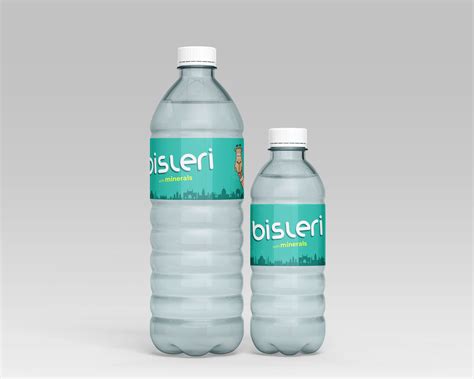 bisleri mineral water label redesign :: Behance