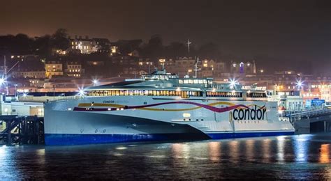 Condor Ferry Crossing From Poole To Jersey Condor Ferries Poole