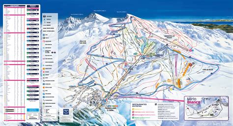 Sierra Nevada Ski Resort Trail Map Snowon Net