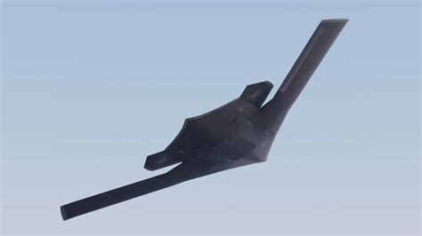 Xian H-20 Stealth Bomber 3D Model by NETRUNNER_pl