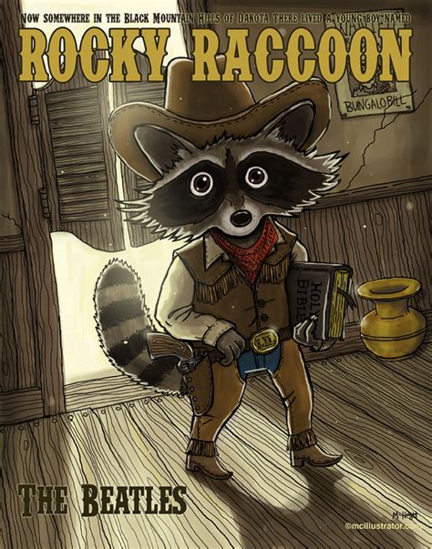 Rocky Raccoon – McIllustrator