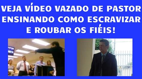 VÍDEO VAZADO EM JUNHO DE 2023 MOSTRA PASTOR ENSINADO COMO ESCRAVIZAR E