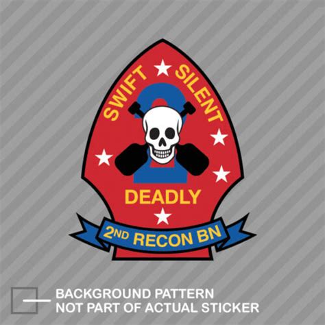 Nd Recon Battalion Usmc Marine Sticker Decal Vinyl Marines Corp Ebay