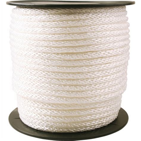 Do It Best 1 2 In X 250 Ft White Braided Nylon Rope 736644 1 Kroger