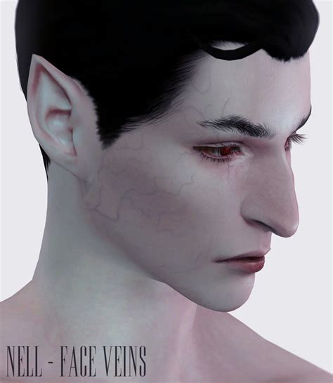 Nell Le Face Veins Hq Compatible Skin Emily CC Finds