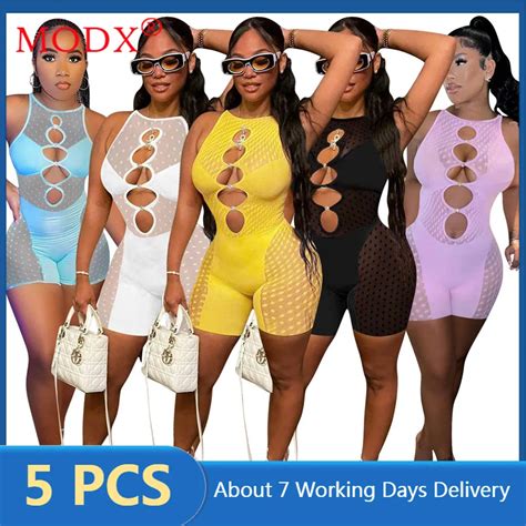 Bulk Items Wholesale Lots Summer Women Playsuits Sexy Sleeveless