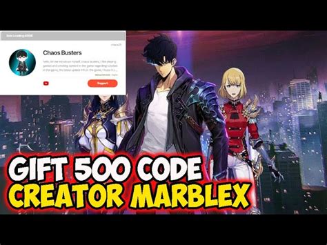 Code Creator Chaos Solo Leveling Arise Solo Leveling Arise