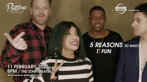 Pentatonix The World Tour Singapore 2020 Youtube