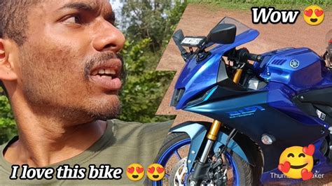 Short Ride On R15v4 This Bike Looking So Beautiful😍😍😍 Youtube