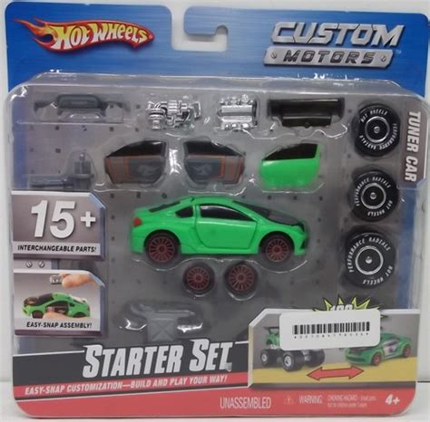 Dadaji Toy Library HOT WHEELS CUSTOM MOTORS STARTER SET ASSORTED VEHICLES