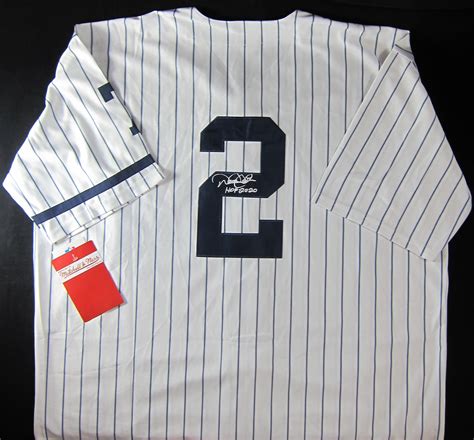 Derek Jeter Signed & Inscribed Jersey - Memorabilia Center