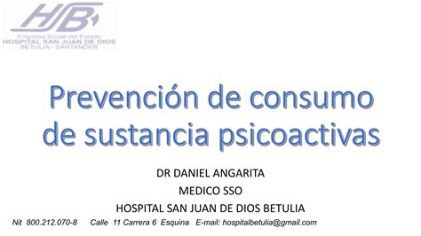 Prevención De Consumo De Sustancia Psicoactivas Pptx