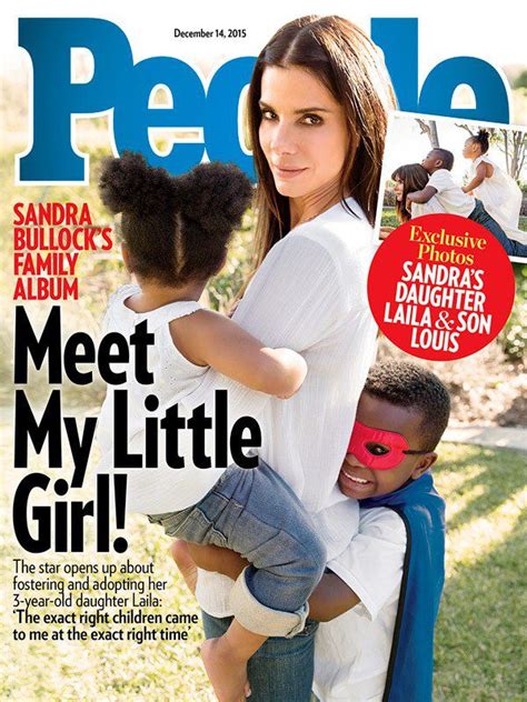 Sandra Bullock Adopts Daughter Laila: PEOPLE Exclusive Cover