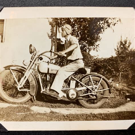 Harley-Davidson Photo Album; Circa 1936-37 — Omniterrum