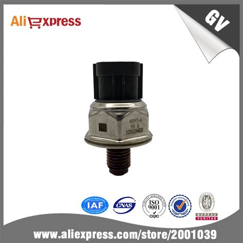 Pp Genuine Fuel Rail High Pressure Sensor Drucksensor For Peugeot