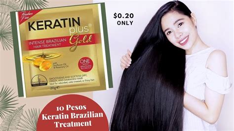 Trying The Cheapest Brazilian Keratin Hair Treatment 10 Pesos Only