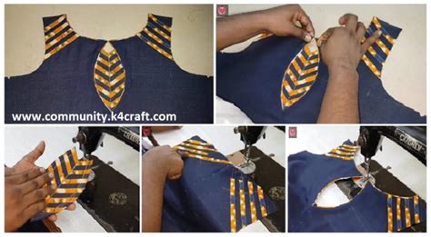 Diy Latest Front Boat Neck Designs Cutting And Stitching K Craft