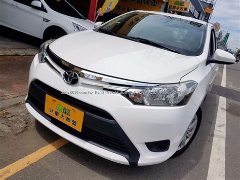 Toyota豐田 Vios 15一手車純跑6萬初雙安皮椅鋁圈內外超美可全貸