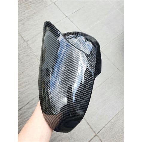 Mark X GRX130 Carbon Fibre Side Mirror Cover Bertanduk Shopee Malaysia