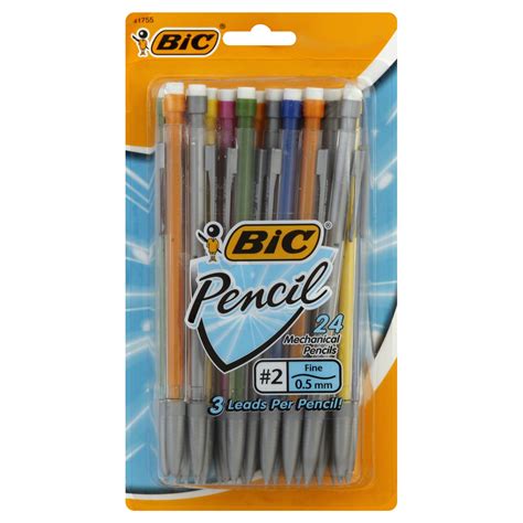 Bic Bicmplmfp241 ® Mechanical Pencil 05 Mm No 2 Lead