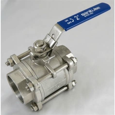 Sanitube Socket Weld Ball Valves Full Port 1 BV3S 150 Zoro