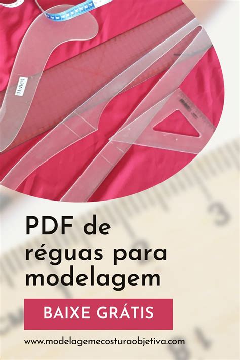 PDF de réguas para modelagem Baixe grátis Reguas para costura