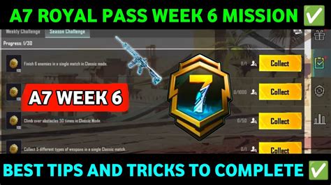 A Week Mission Pubg Week Mission Explained A A Royal Pass