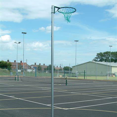 Harrod Sport Socketed Netball Posts